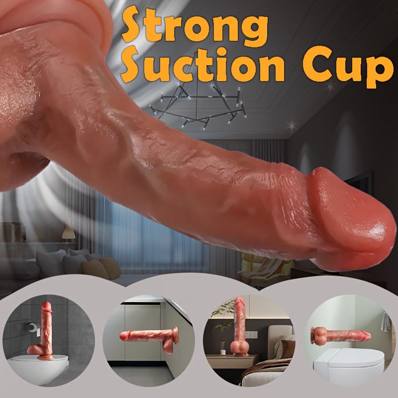 10 Vibration 10 Telescopic Thick Penis,8.66 Inches Long Artificial Dildo Liquid Silicone,Equipped With Wireless Remote Control,Sex Toys, Sex,
