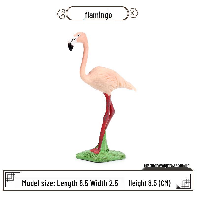 Solid Bird Simulation Model: Owl, Pigeon, Cuckoo, Kingfisher, Eagle Desktop Ornament
