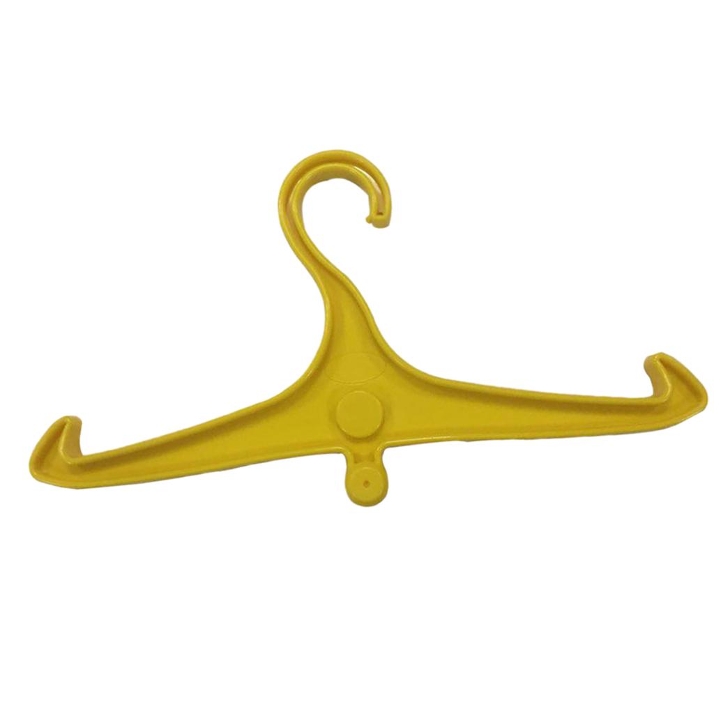 2x Multi Purpose Clothes Hanger For Scuba Diving BCD Wetsuit Holder Yellow