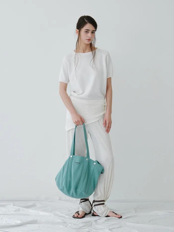REPLAIN EVERYDAY CANVAS BAG_MINT