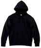 Printstar Oz Fleece Standard Double Hood Pullover Hoodie Size L Size 9.7 (00188-NNH) Men's, Black, (Japan L)