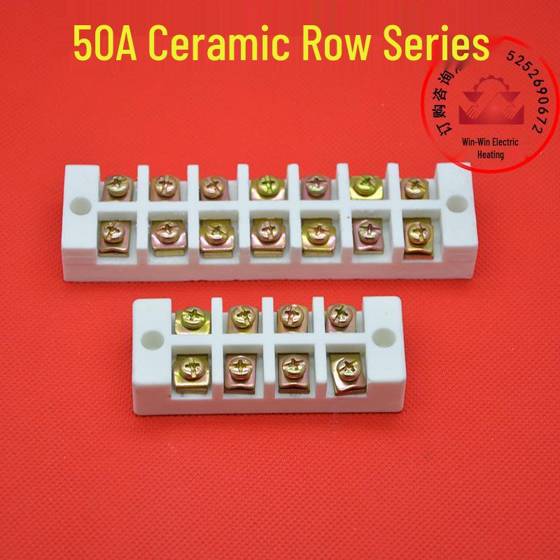High-Temperature Ceramic Terminal Block Connector