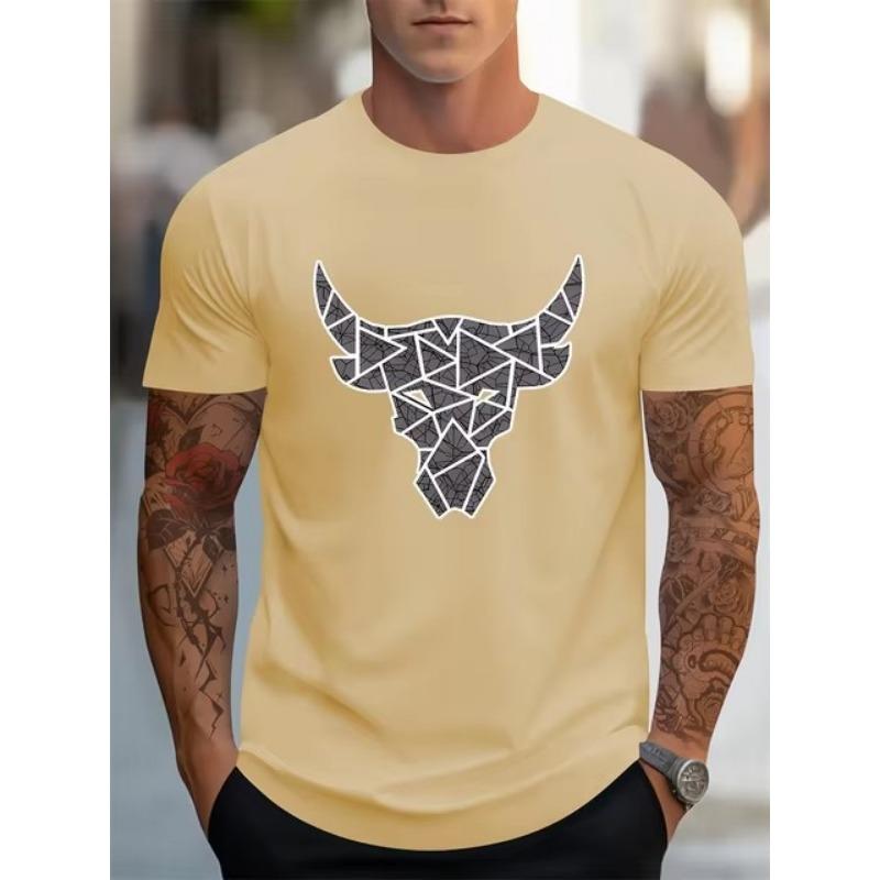 Men's T-Shirt Quick Drying Tops Summer Fashion Street Short Sleeve Tee Shirts 3D Graphic Print Tees Oversized Male Clothing