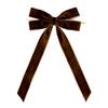 New Bowknot Bowknot Pendant DIY Creative Xmas Tree Charm Velvet Xmas Tree Ornament New Year