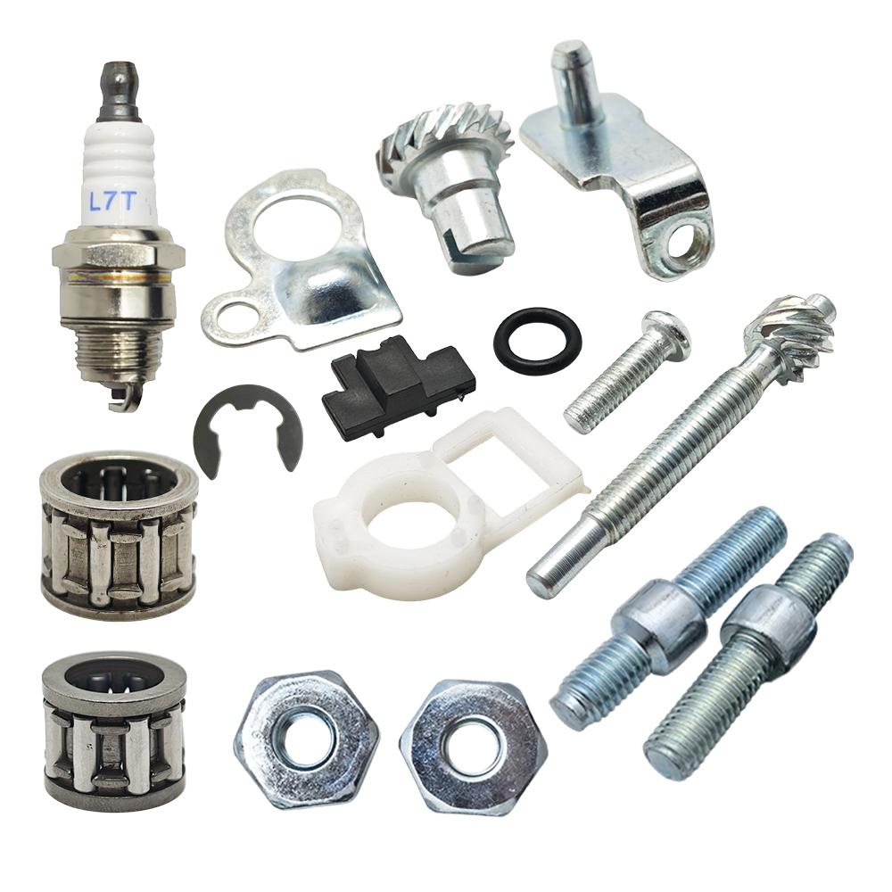 Chain Adjuster Tensioner Bar Stud Nut For Stihl 066 MS660 MS 660 Spark Plug Needle Bearing Chainsaw Spare Replacement Part