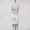 Summer Knitting Beach Dress Backless Tied Up Swimsuit Cover Up Lightweight Fabric For Women’s PoolFashion