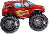 Foil Balloon 14" Fx "Twister Car" Red 1 Piece