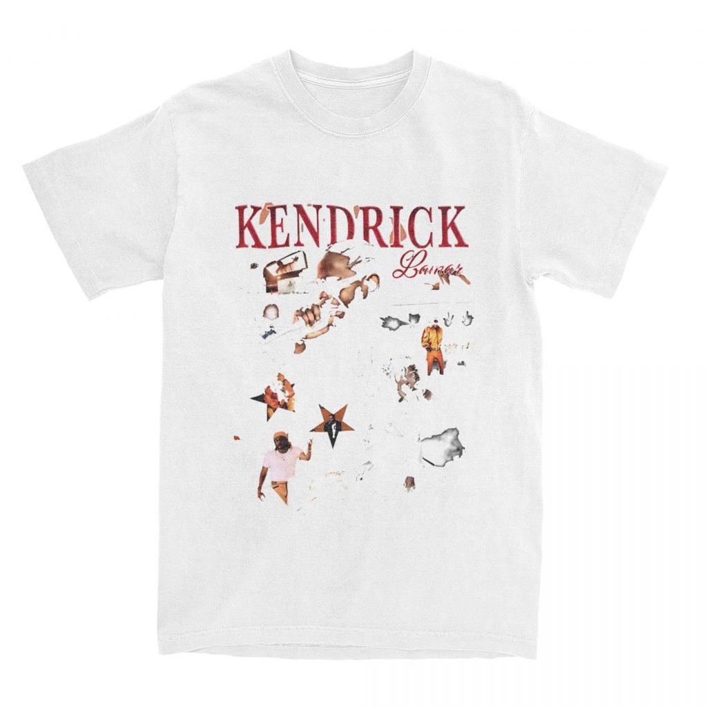 Kendrick Lamar Rap Hip Hop Merchandise T-Shirts for Men Women Leisure 100% Cotton Graphic Print Tees