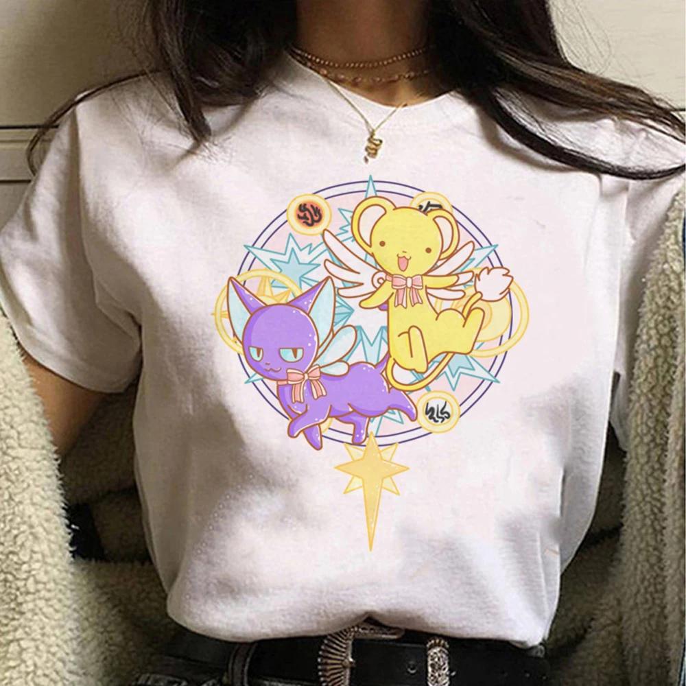 Cardcaptor Sakura trička dámská anime letní tričko dívka anime streetwear harajuku oblečení
