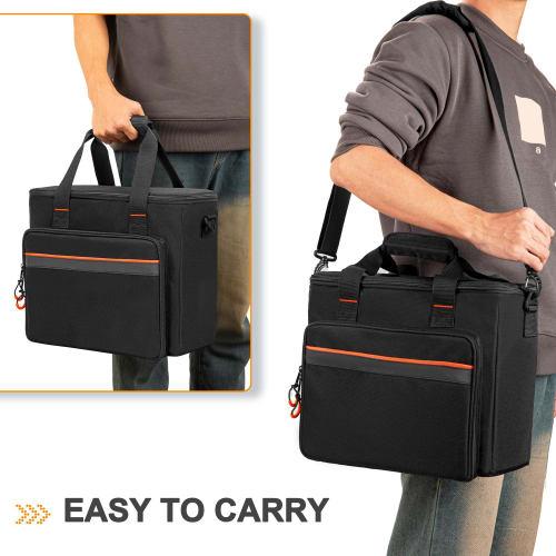 Trunab Microphone Case for 6 Microphones, Microphone Bag, Microphone Storage Case, Microphone Storage Bag