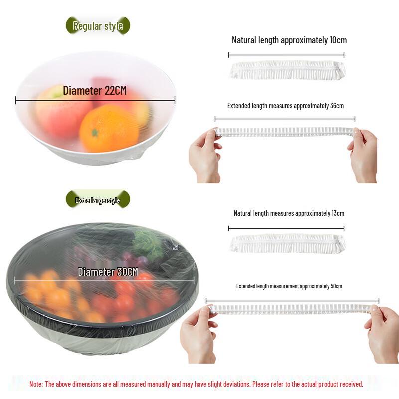 Fangcaodi Extra Large Thickened Disposable Stretch Food Covers