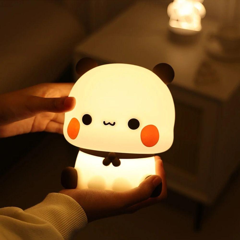 

USB Rechargeable Bedside Night Light Cartoon Sleep Night Lamp Bubu Dudu Led Night Kids Room
