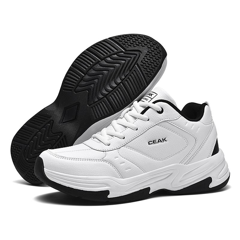 

Men s plus-size light casual sneakers Four season new breathable soft-sole non-slip outdoor fashion student running sports shoes 41