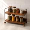 3 Tier Desktop Organizer Multi Purpose Countertop Shelf for Dorm Room