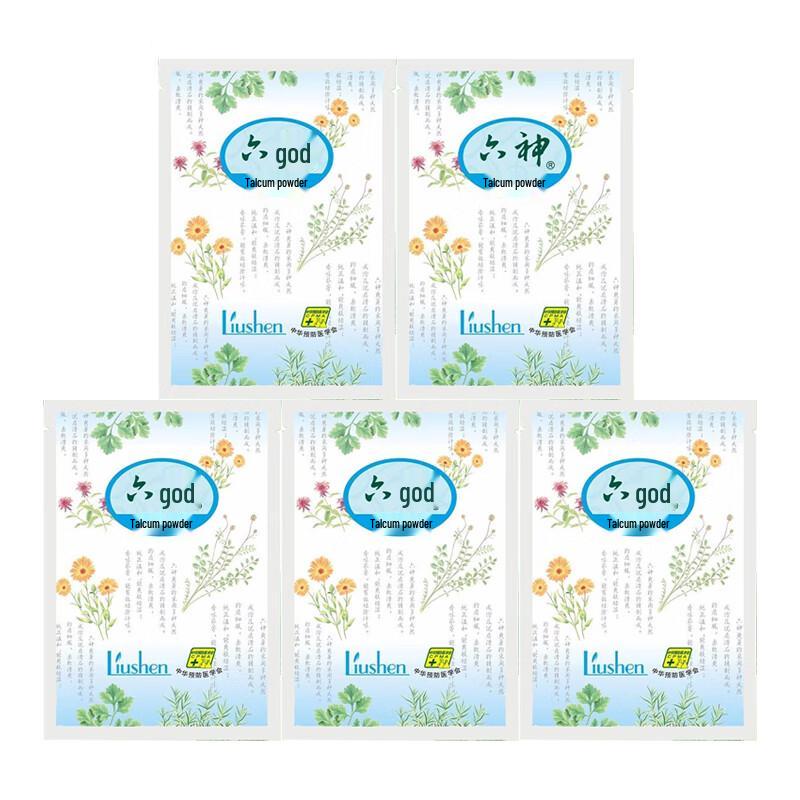 Liùshén Cooling Talcum Powder Refill 5-Pack