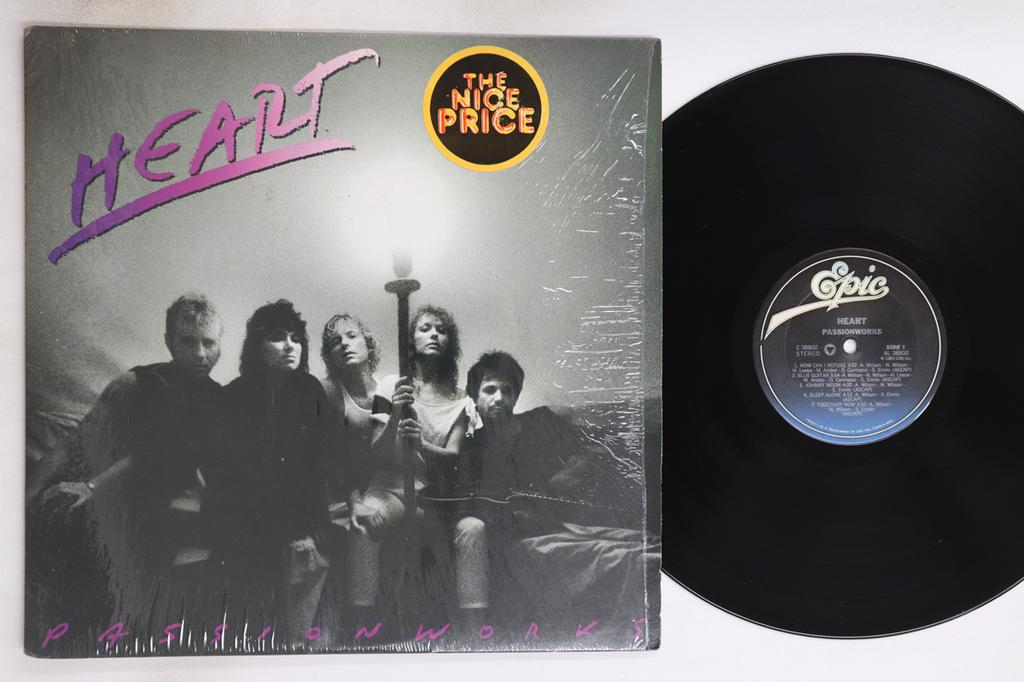 LP Record HEART - Passionworks E38800 EPIC 1985 US Rock Used