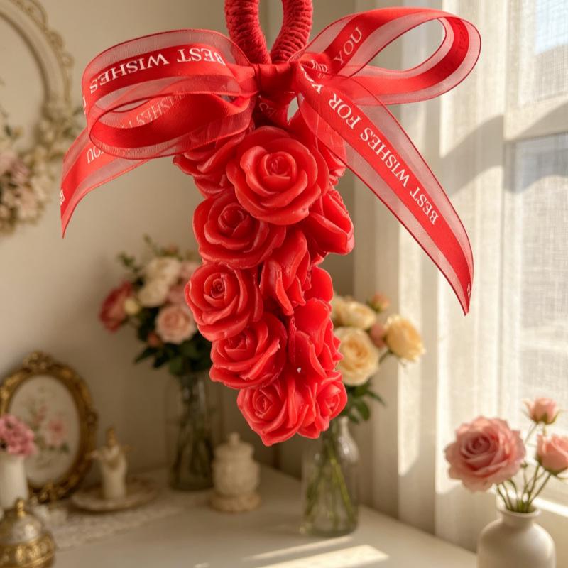 Rose Scented Handmade Soap Petals - Pure Red Grape Bath & Hand Wash, Perfect Wedding Favors & Gifts