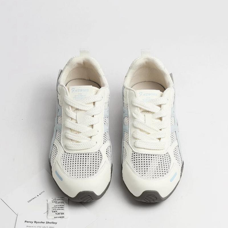 Fashion 2025 Women's Shoes Casual Platform Shoes Women's Round Toe Lace-Up Tennis Women Vulcanized Sneakers Zapatillas De Mujer