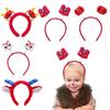 Cute Dragon Horn Hair Hoop Women Wash Face Makeup Headband for Photoshoots Christmas New Year Party Hair Accessories