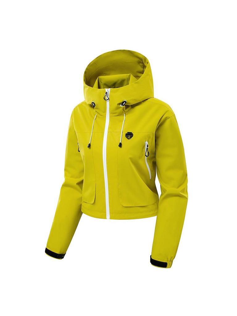 DuPont Women's Windproof Waterproof Hard Shell Jacket - Small, 2024 Autumn/Winter, Professional Outdoor Mountaineering.