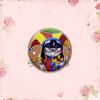 Anime Role Jax Gangle Ragatha Round Brooch Cartoon Figure Lapel Badges Custom Soft Button Pin Bag Jewelry Accessories XMAS Gifts