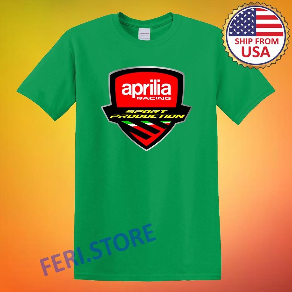 

Aprilia Racing Motorcycle Sport Production Men s Green Size S-5XL 3XL