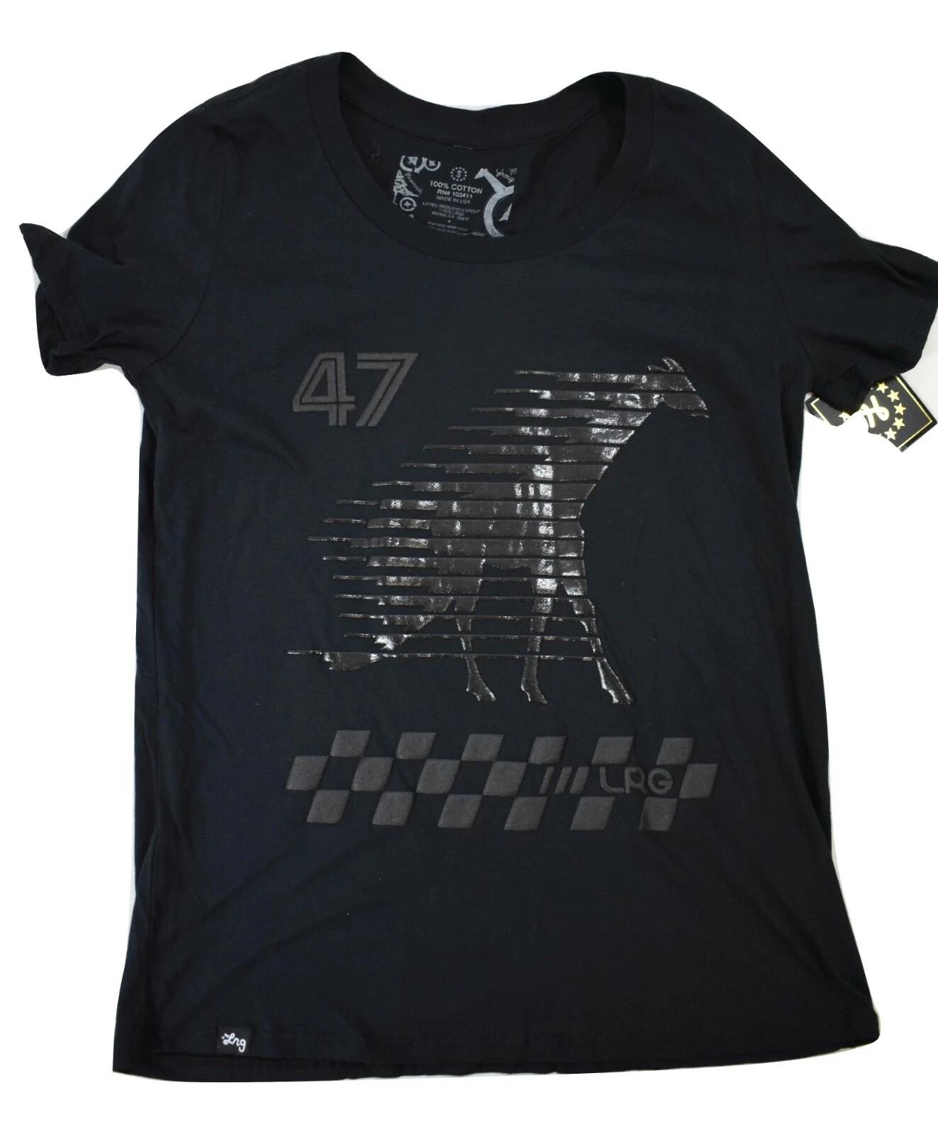 LRG Lifted Research Group Womens Giraffe Race Shirt New S 4XL