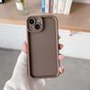 The new model is suitable for Apple 15promax mobile phone case, frame ladder iPhone17 fashion 16 simple solid color, anti-drop.