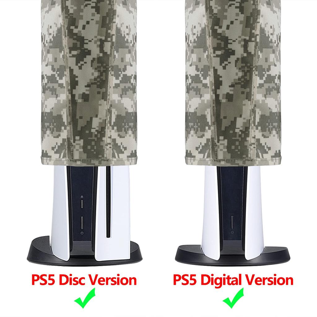 PlayVital Nylon Dust Cover Can Be Applied To Soft and Clean Dust Cover Can Be Applied To PlayStation 5 The Waterproof Cover Is Compatible with the