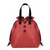 New Nylon Handheld Lunch Bag Simple Modern Style Insulated Lunch Bag Multi-color