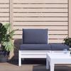 2 Piece Pallet Cushion Set Navy Blue Fabric