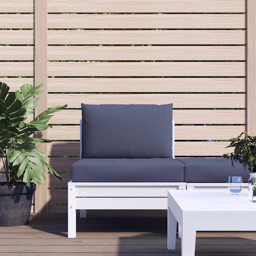 2 Piece Pallet Cushion Set Navy Blue Fabric