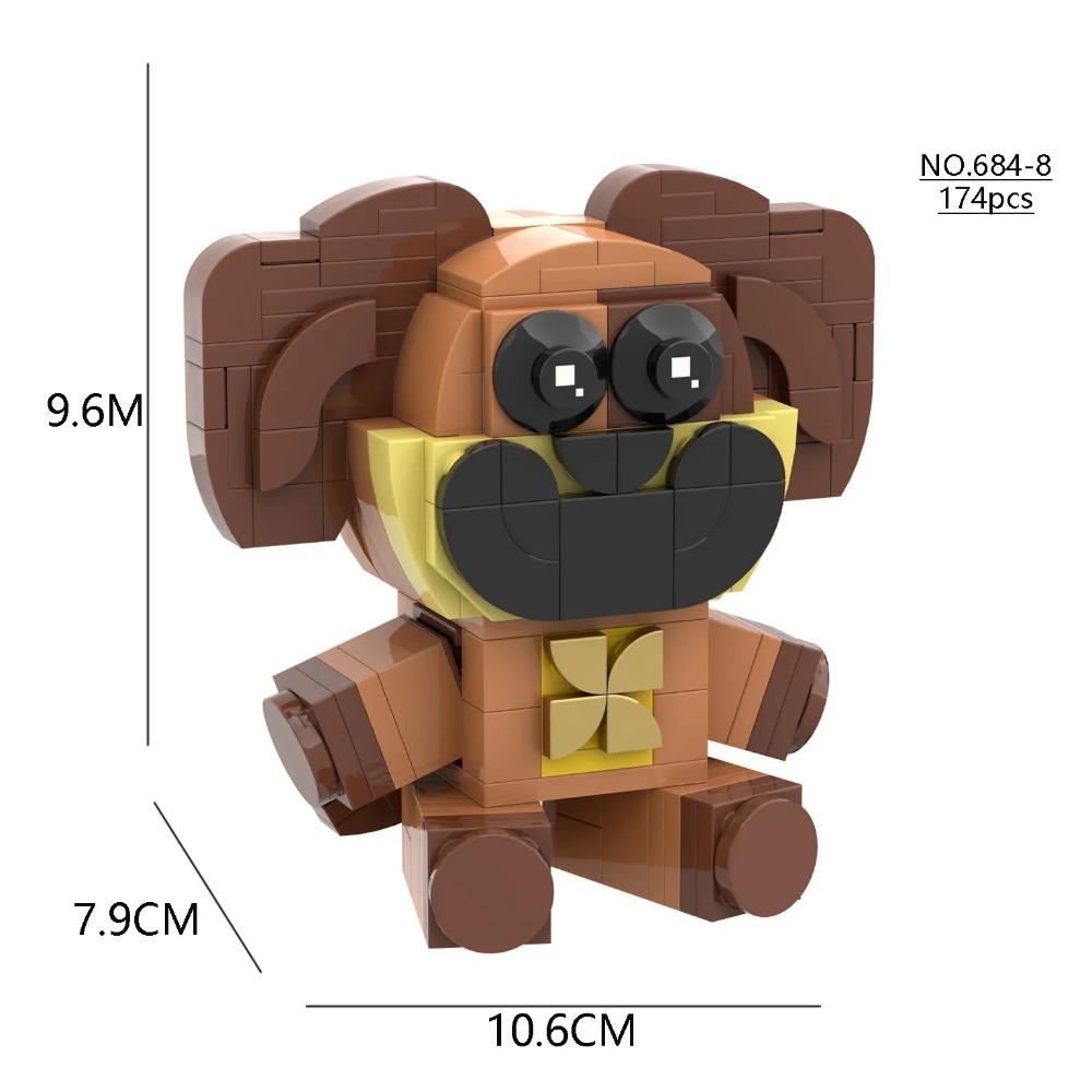 

Улыбающиеся зверьки День собаки и кошачий сон Строительный набор кубиков Кошачий сон День собаки Подарок для детей