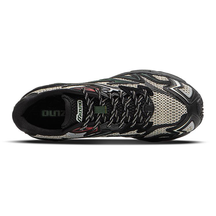 Mizuno Wave Momentum Unisex White Black D1GH250303