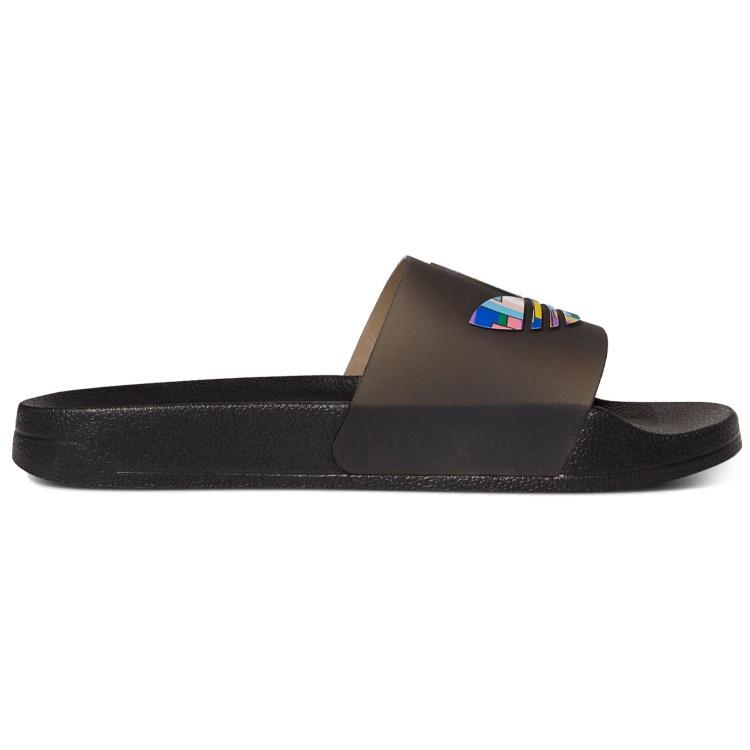 adidas Adilette Badeschuhe 'Pride - Core Black' Herren FY9017