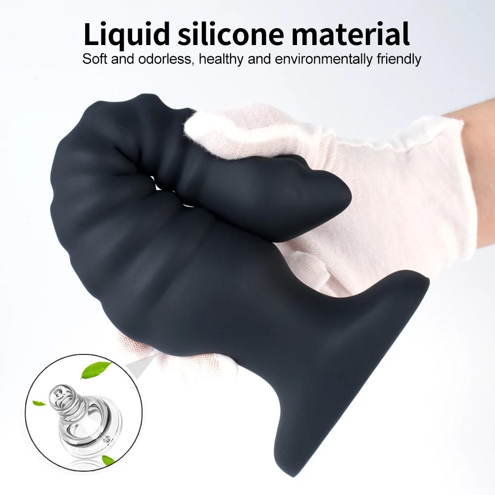 Octopus Black Huge Anal Plug Tentacles Dildo Big Buttplug Sex Toy Women Men Masturbators Silicone Anal Toy Big Dilator Butt Plug