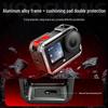 DJI Action 6 Metal Cage for OSMO ACTION 6 Camera - Magnetic, Anti-drop, Vertical & Horizontal Shooting Mount