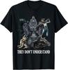 Oni Nie Rozumieją Alfa Wilka - Rozchwiany Sigma Wilk Mem T-Shirt