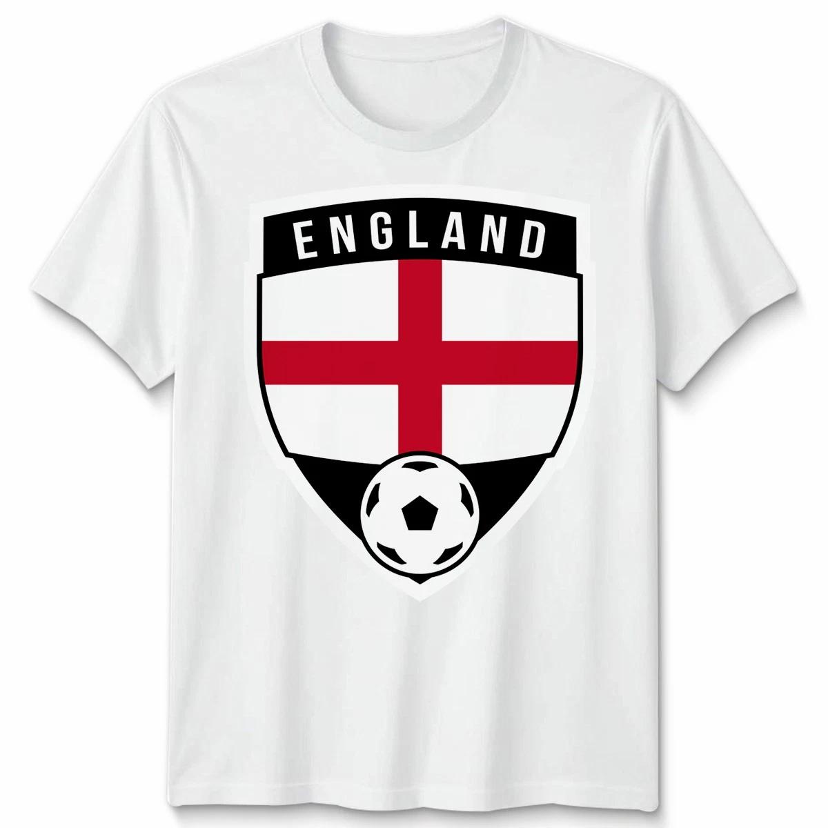 England Crest Unisex T Shirt Youth Kids Football Matchday Supporter Fan Gift Tee 120
