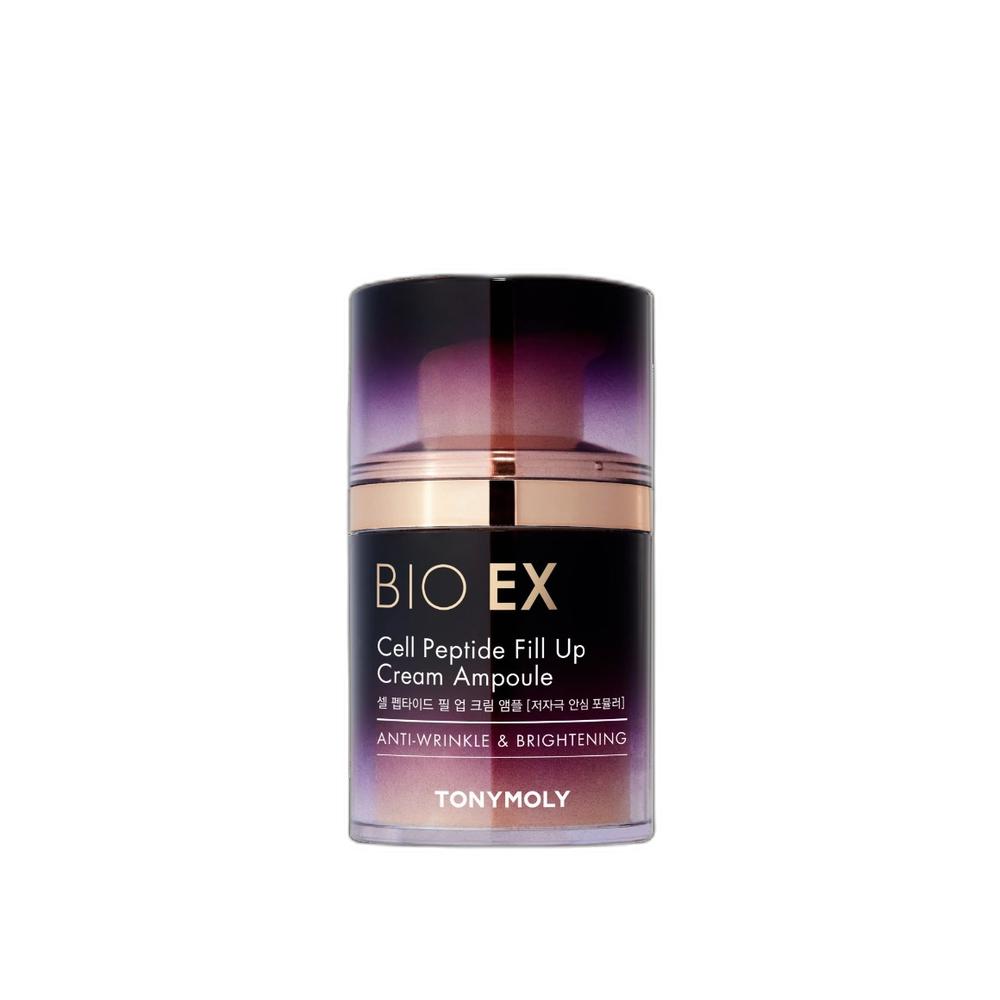 Tony Moly Bio EX Cell Peptide Fill-Up Cream Ampoule (Main Product) 50 ml + (Refill) 30 ml