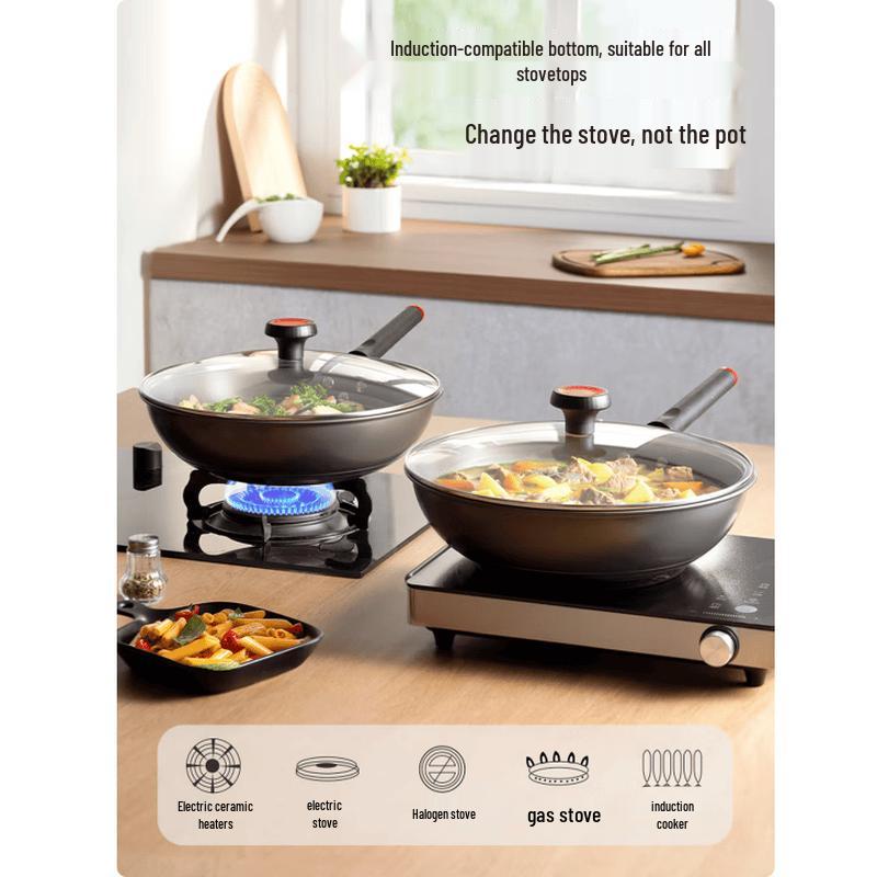 COOKER KING 32 см Антипригарная алюминиевая вок