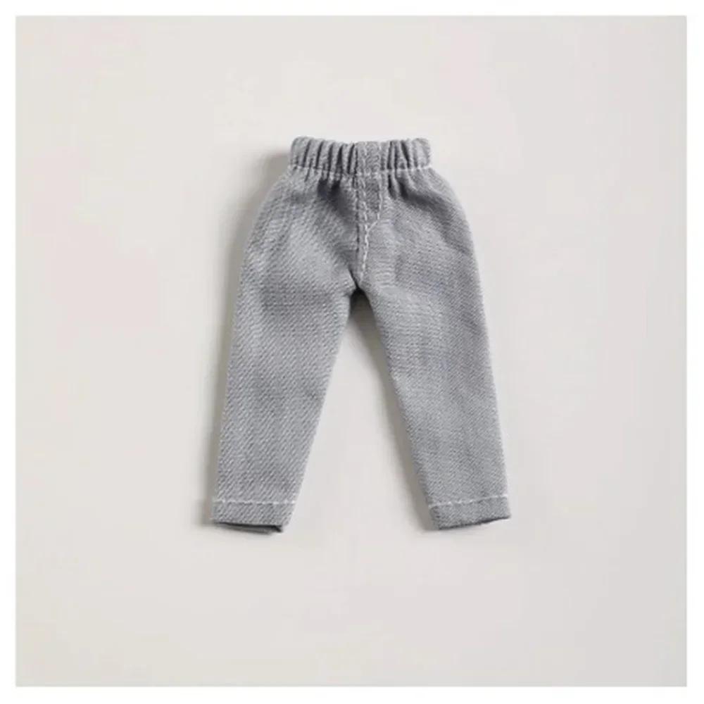 Handmade Doll Knitted Sweater Cardigans Multicolored Mini Casual Clothes Kids DIY Gift Toys for 1/11 1/12 Dolls For OB11 Dolls