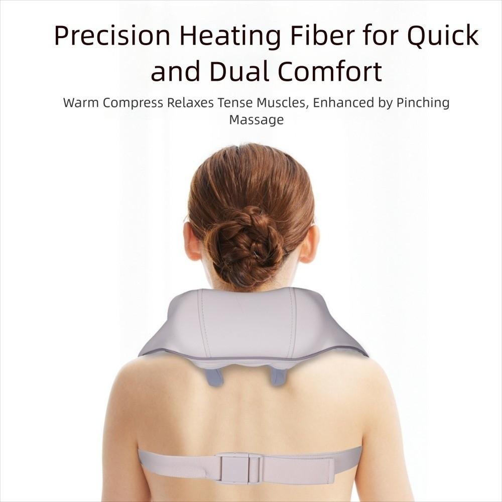 Portable Neck Shoulder Massager Wireless Kneading Massage Shawl Deep Tissue Massager  Fitness