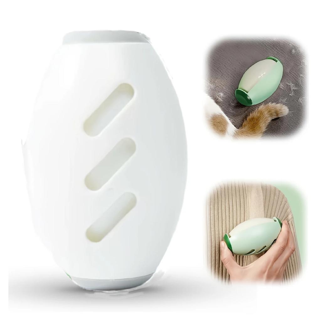 High-Quality Manual Lint Roller - Reusable & Washable Pet Hair Remover, Powerful Dust Cleaning with Durable Plastic Handle