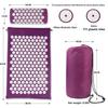 Acupuncture Massage Mat Acupuncture Yoga Mat Stimulates Acupoints To Improve Blood Circulation Massage Sports Mat Purple