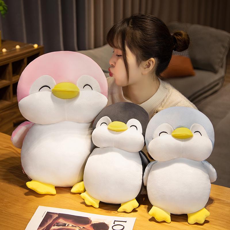Cute Cartoon Penguin Plush Toy for Girls