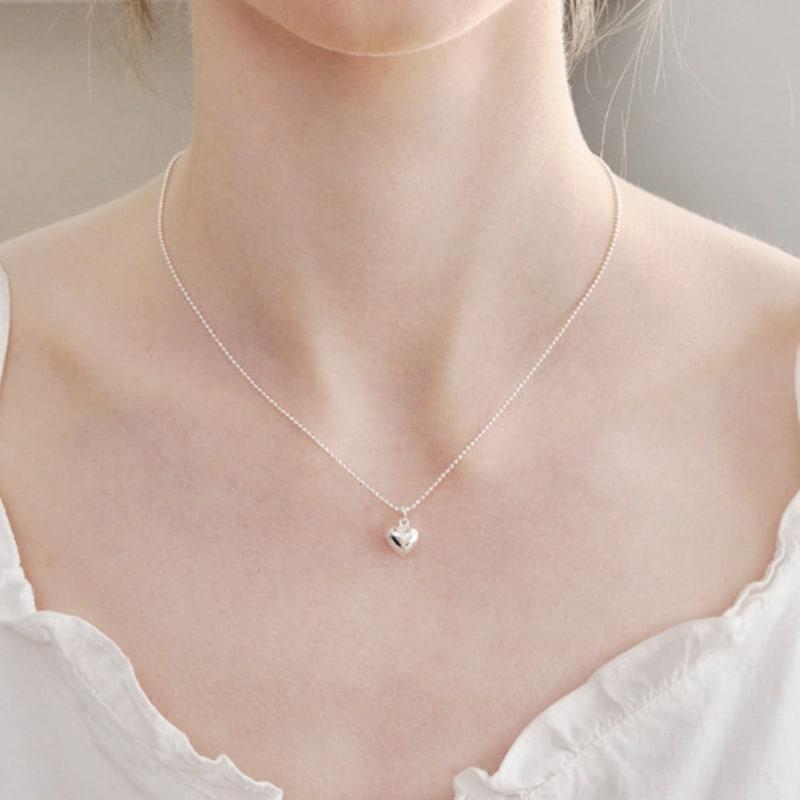 ENGBROX sparkle heart necklace