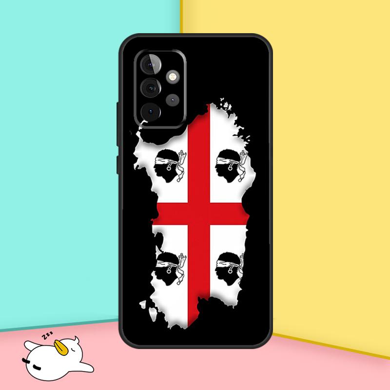 

Flag of Sardinia Case For Samsung Galaxy A32 A52 A12 A14 A34 A54 A51 A71 A53 A33 A13 A15 A25 A35 A55 Cover Samsung A32 5G