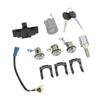 Car Full Lock Cylinder Key Set MR259111 Replacement for Mitsubishi Pajero Montero 2nd 1990 To 2004