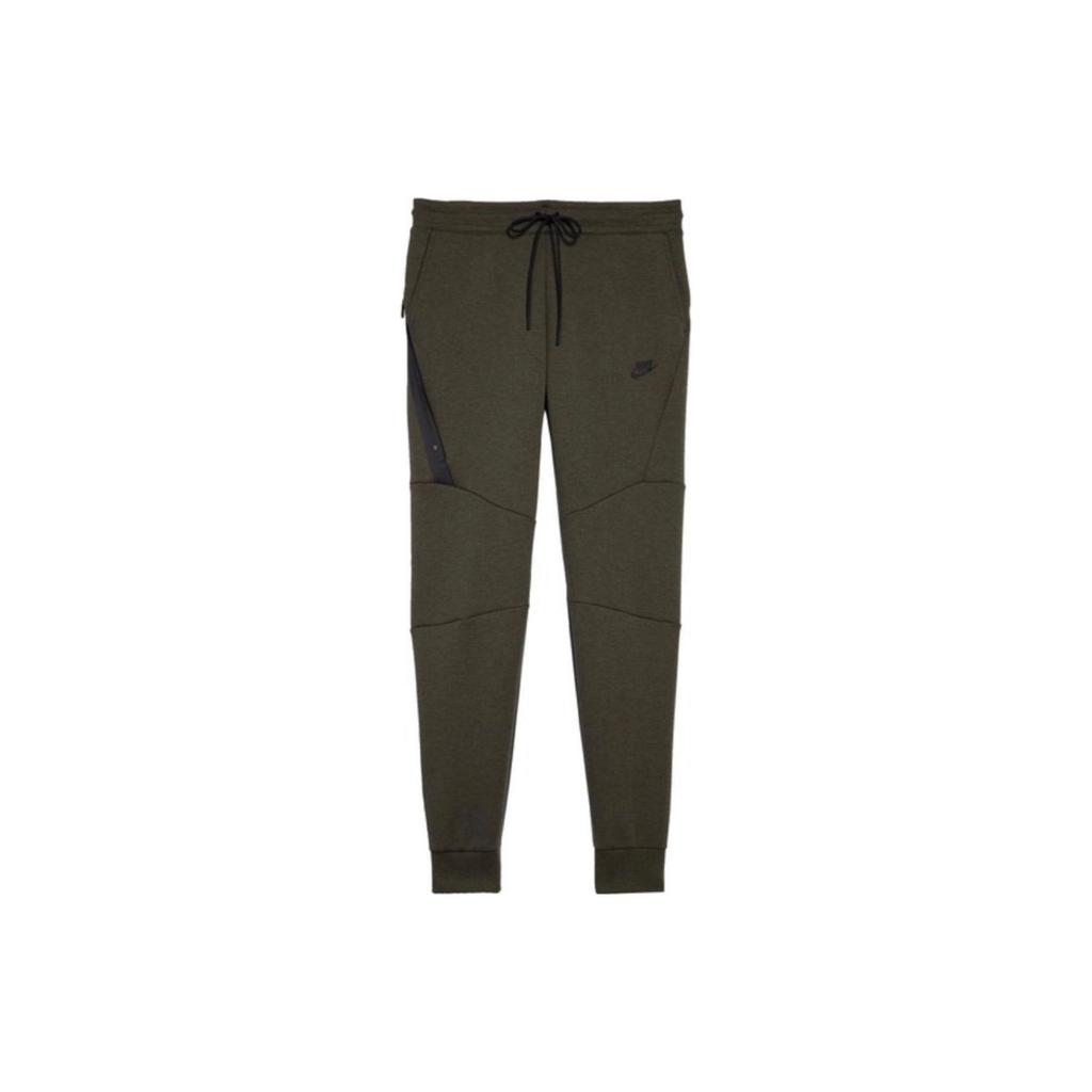 Nike Sportswear Tech Fleece Running Training Tapered Pants Men Pants Military-Green 805163-222